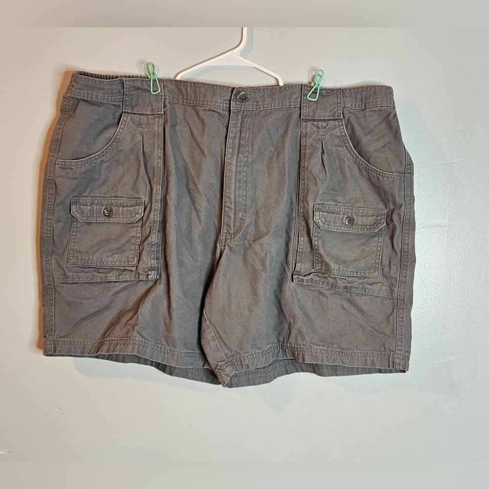 💙Red Head Brand Co Shorts Men's Size 48 Khaki  Pockets Casual Canvas‎ Cargo💚